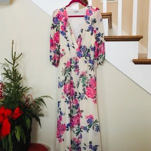 Floral maxi dress